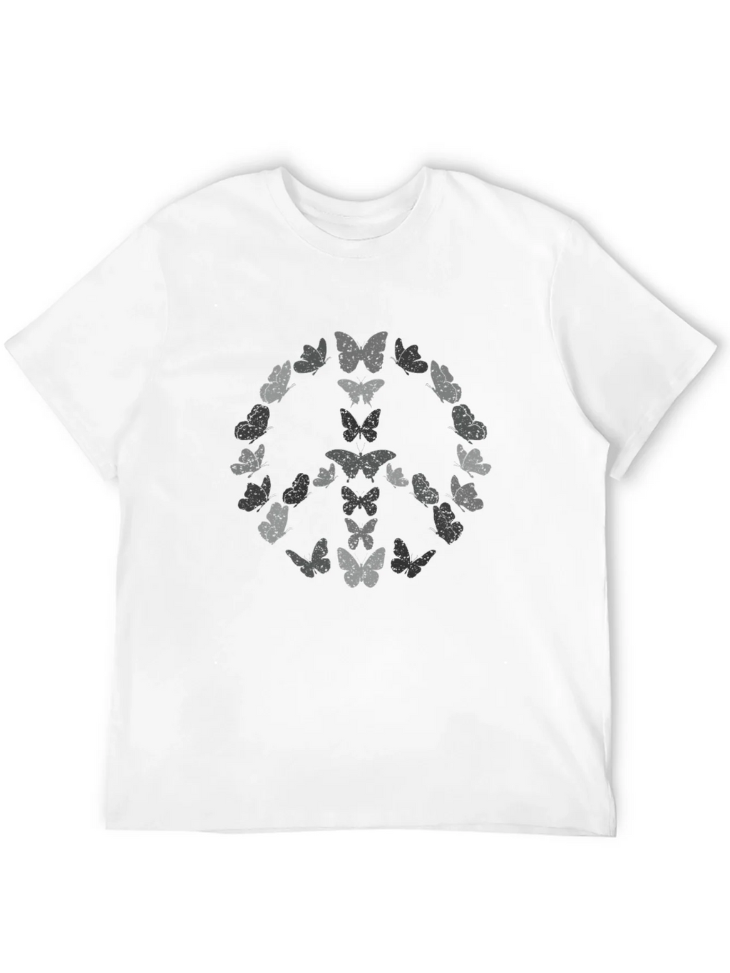 Butterfly Peace Sign Graphic Tee product image 11