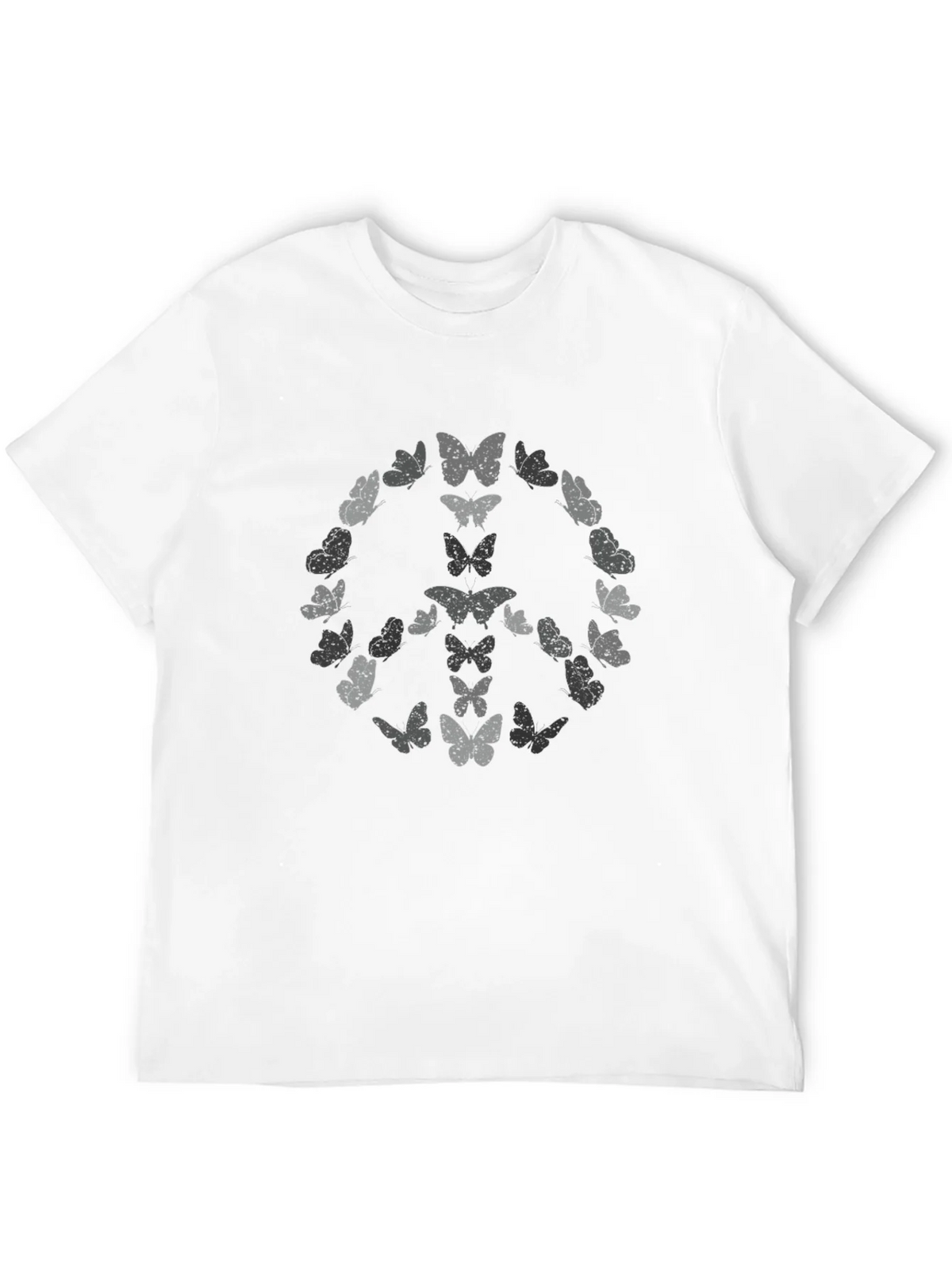 Butterfly Peace Sign Graphic Tee product image 11