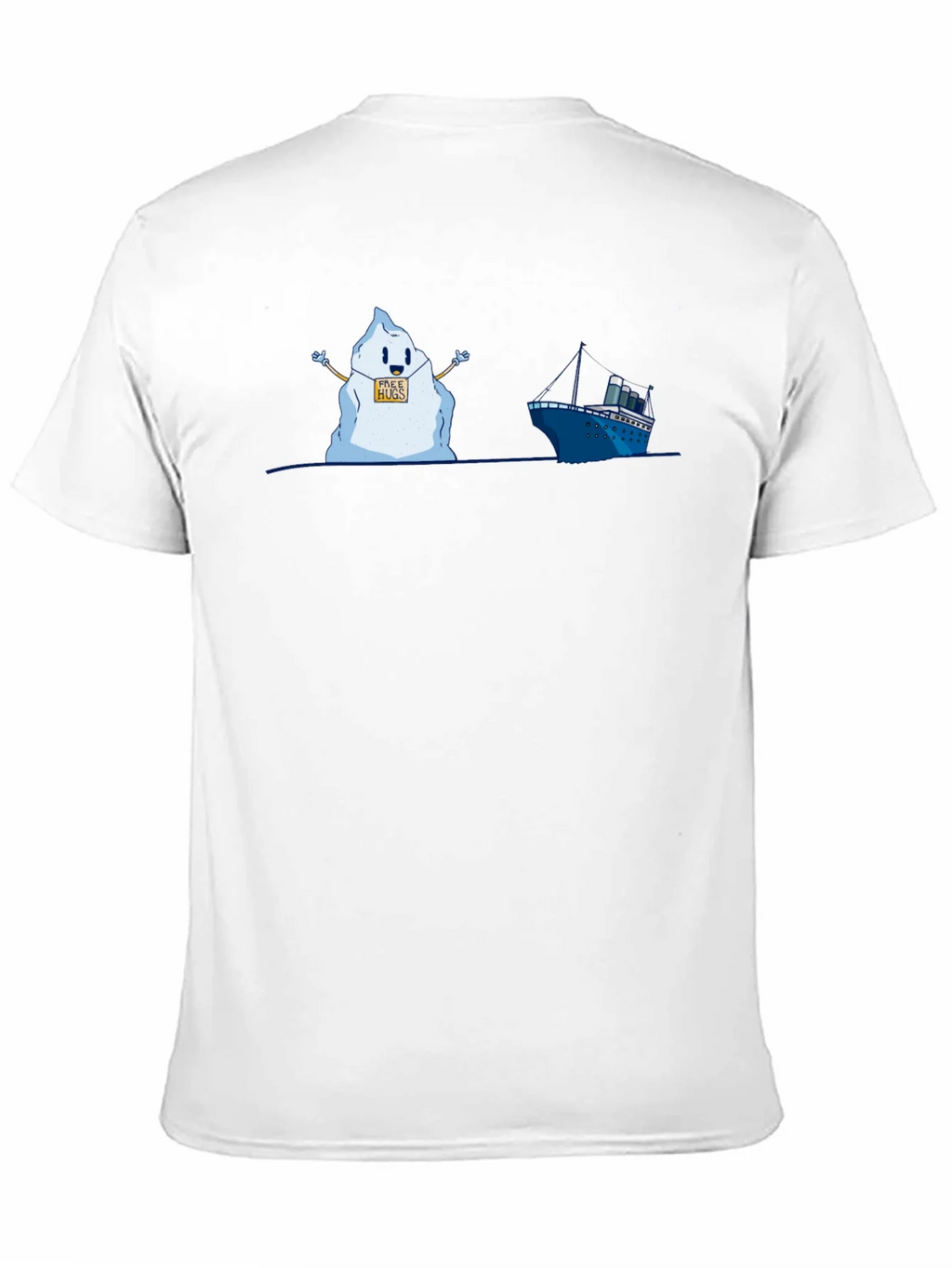 Titanic Iceberg Free Hugs Humor T-Shirt product image 10