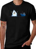 Titanic Iceberg Free Hugs Humor T-Shirt product image 1