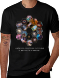 Cosmic Hexagon T-Shirt - Explore the Universe! product image 1