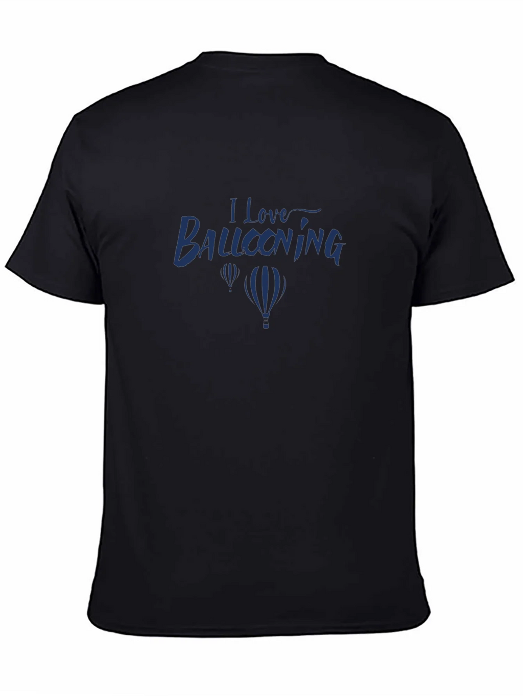 I Love Ballooning Black T-Shirt product image 4