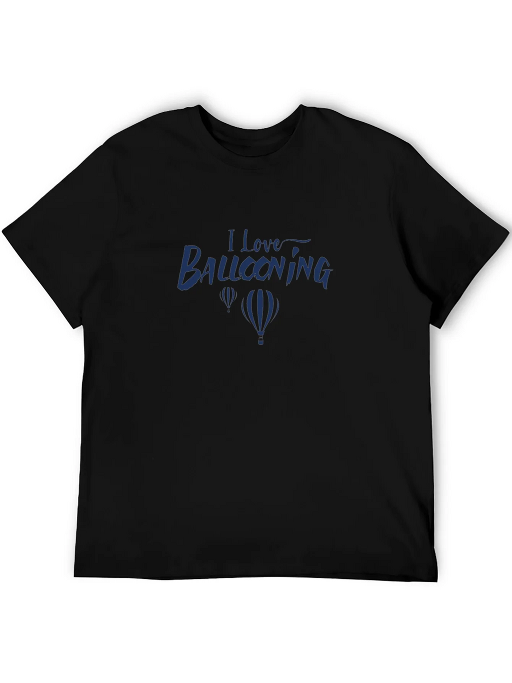 I Love Ballooning Black T-Shirt product image 5