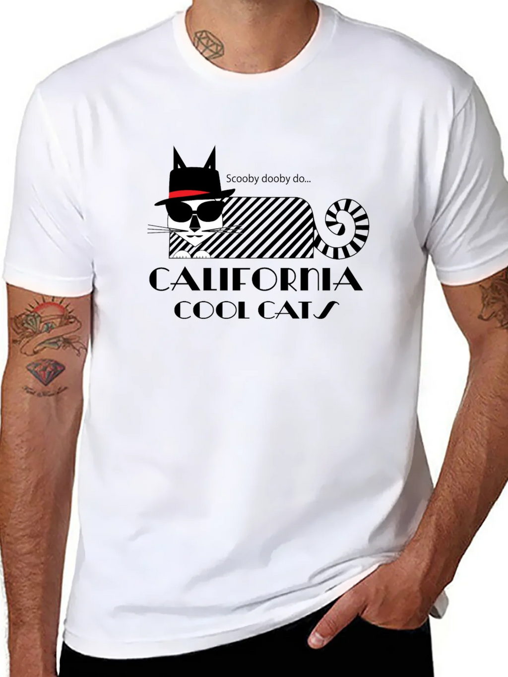 California Cool Cats Graphic T-Shirt product image 6