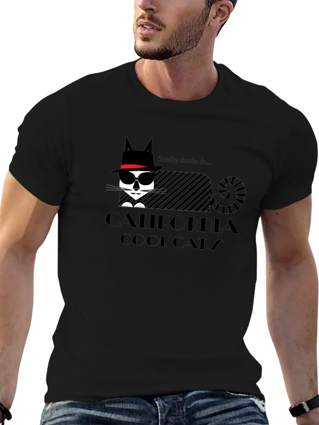 California Cool Cats Graphic T-Shirt product image 5