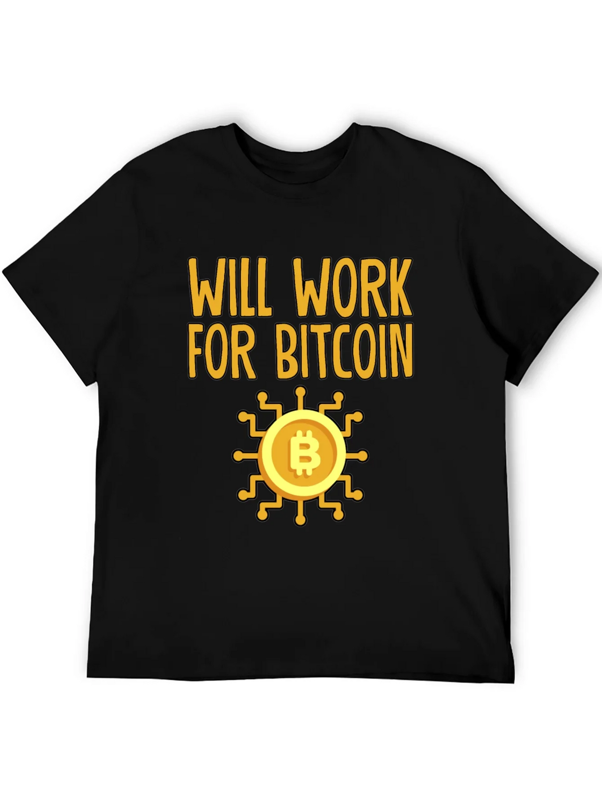 Will Work For Bitcoin Crypto T-Shirt product image 5