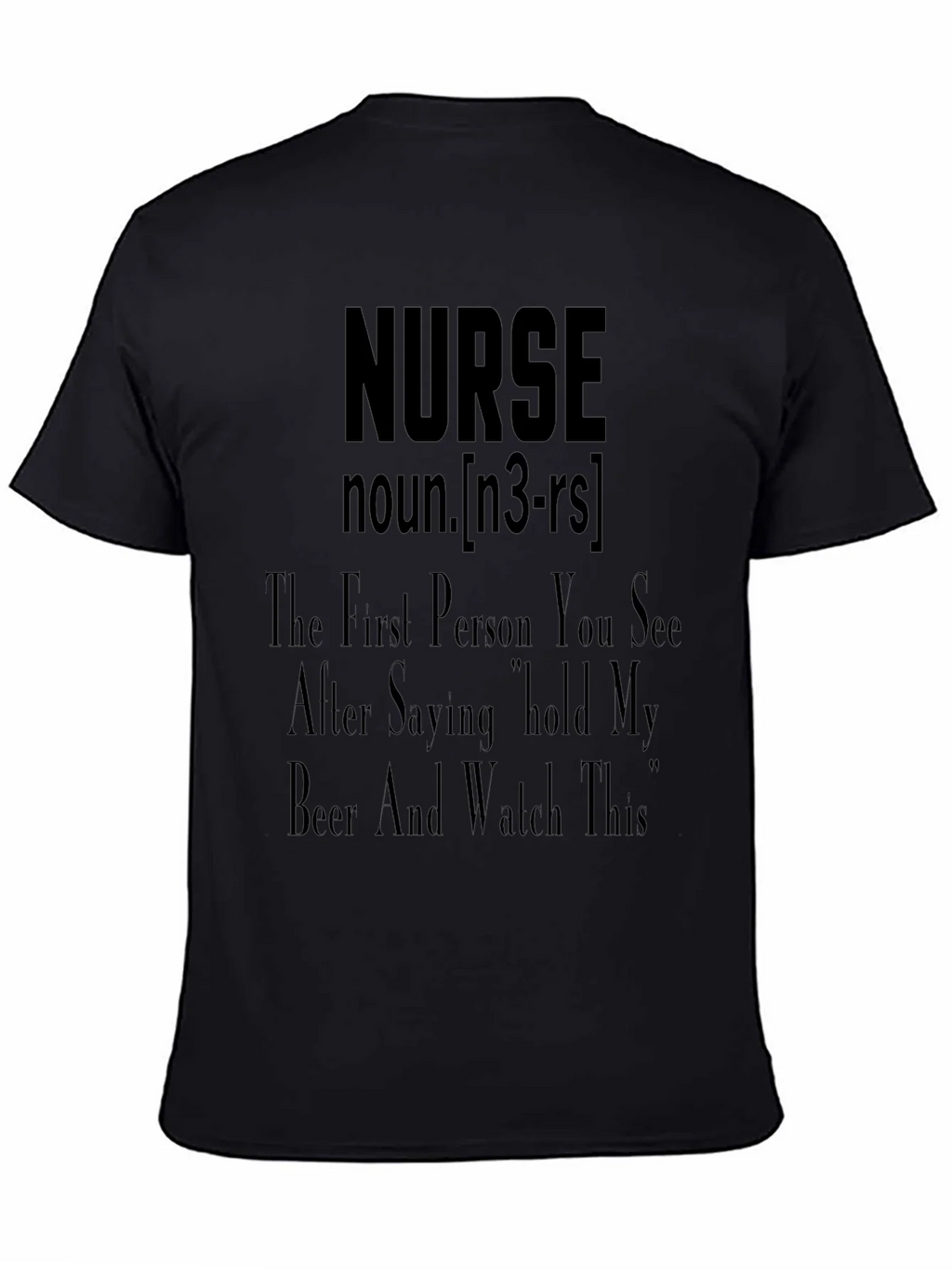 Nurse Definition Graphic T-Shirt product image 4