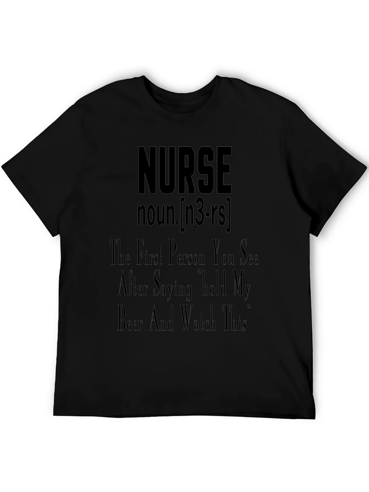 Nurse Definition Graphic T-Shirt product image 5