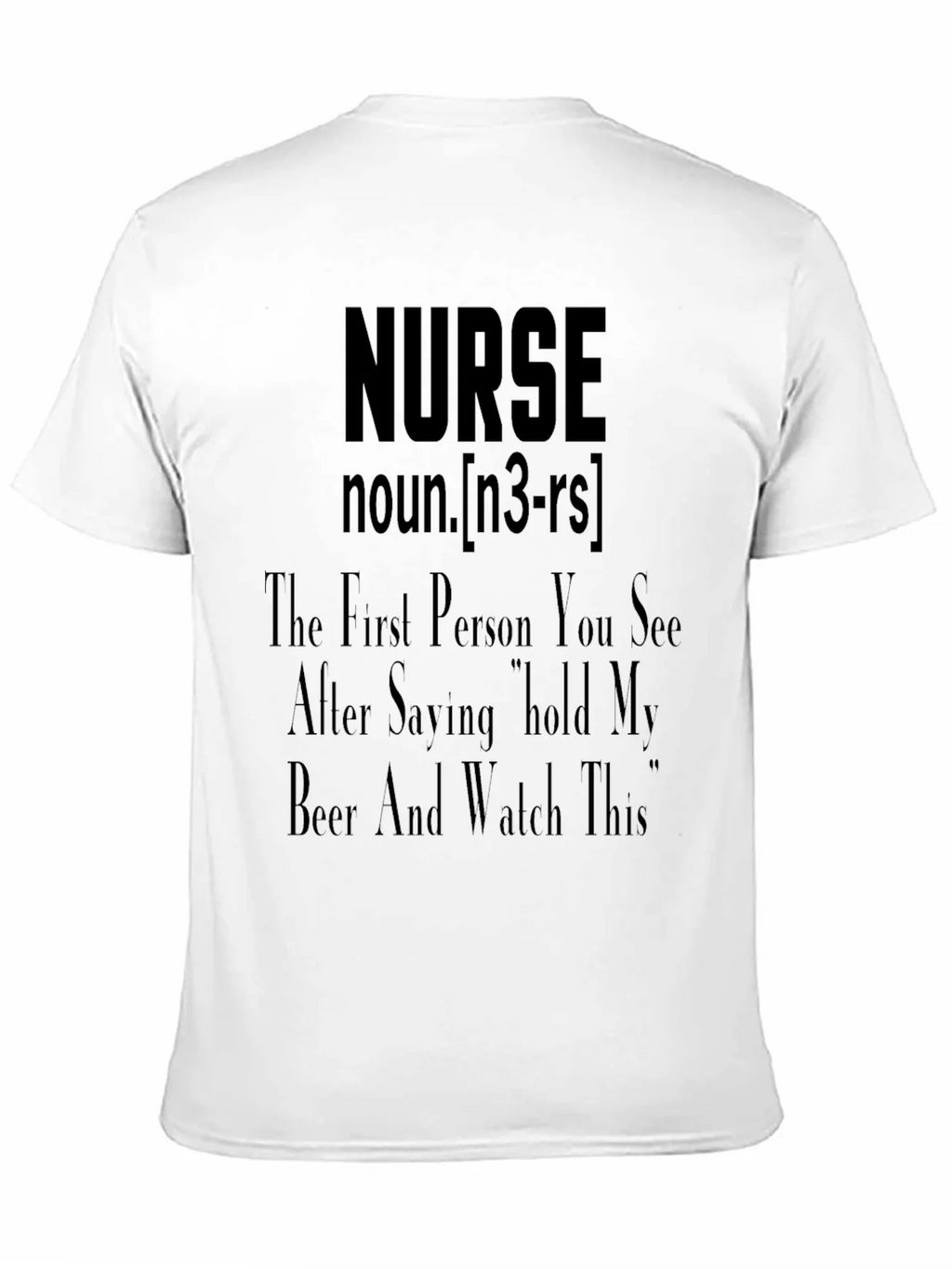 Nurse Definition Graphic T-Shirt product image 9