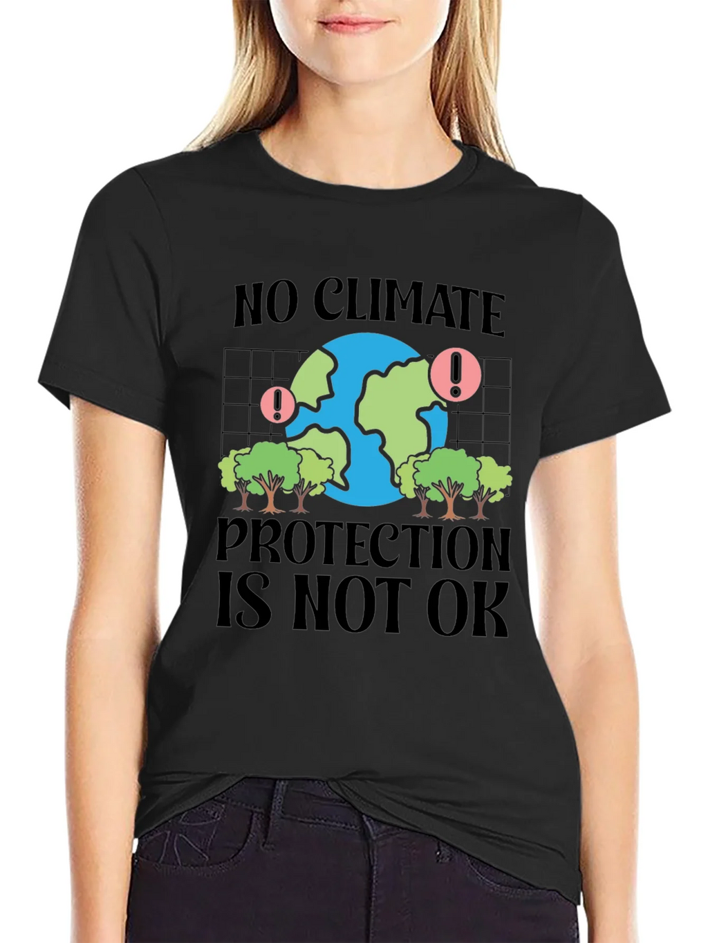 Climate Protection Awareness Graphic T-Shirt product image 2