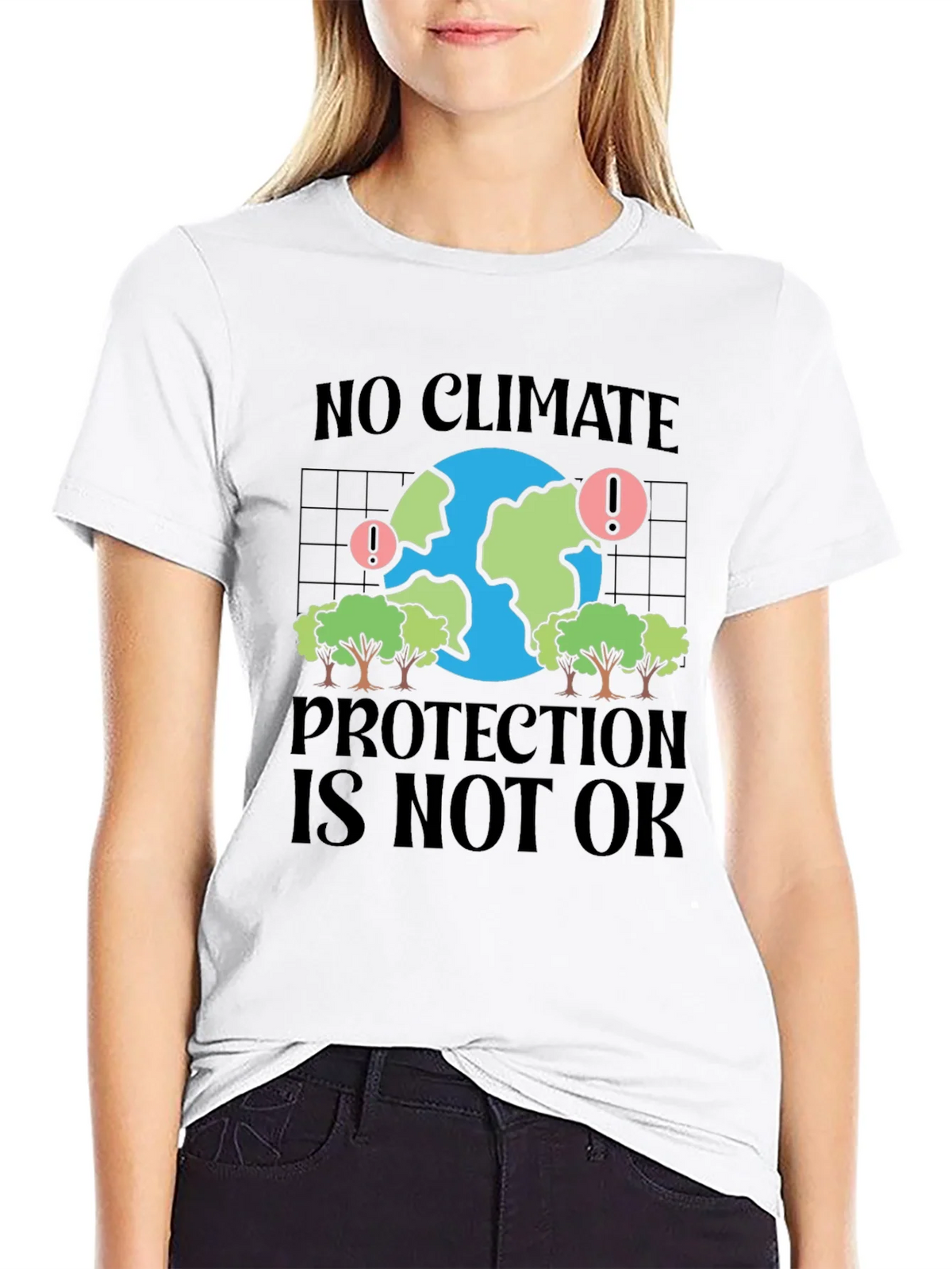 Climate Protection Awareness Graphic T-Shirt product image 8
