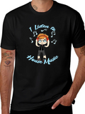 I Listen to House Music T-Shirt product image 1
