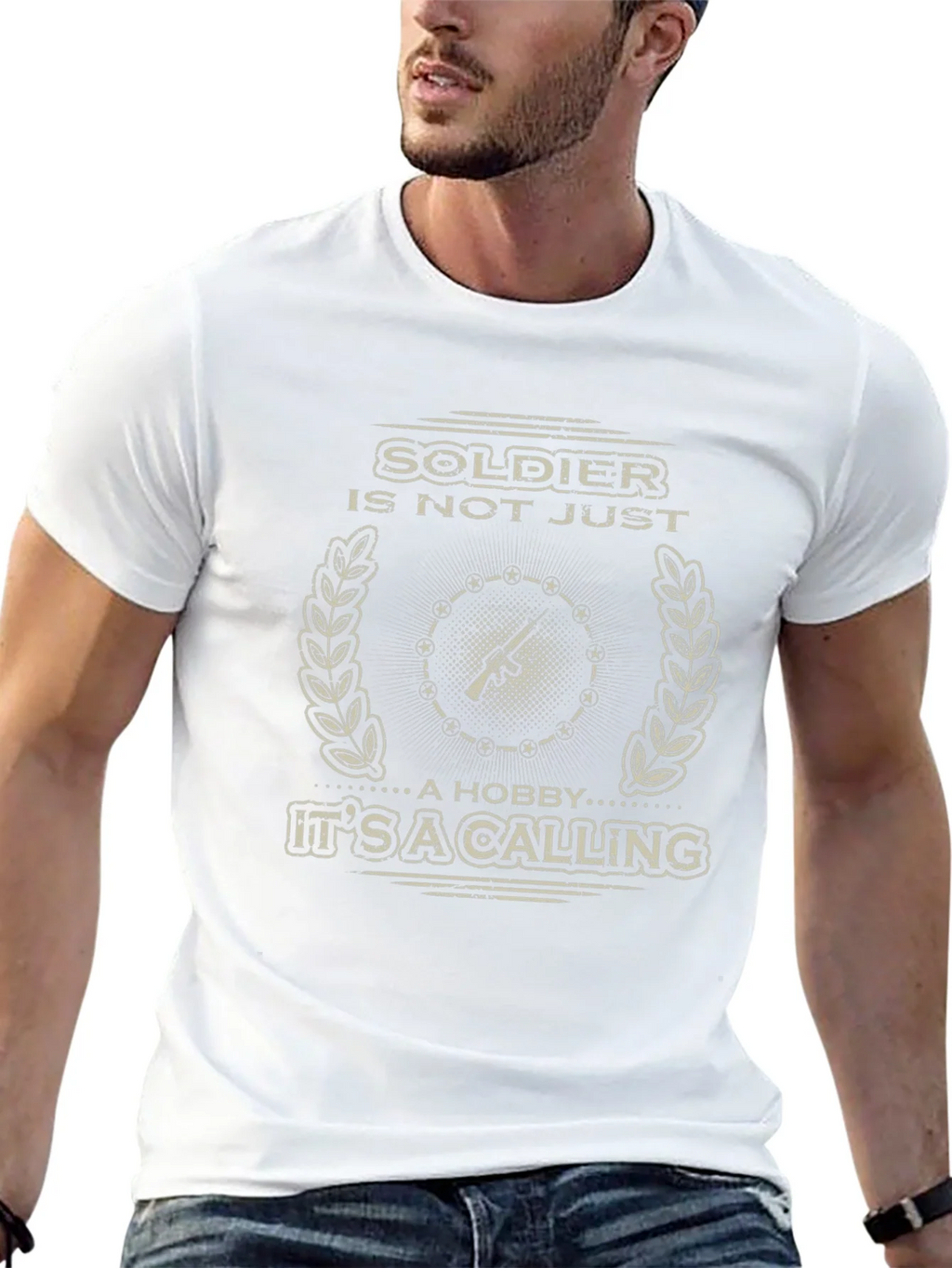 Soldier Calling Graphic Tee - Military Pride Shirt product image 12