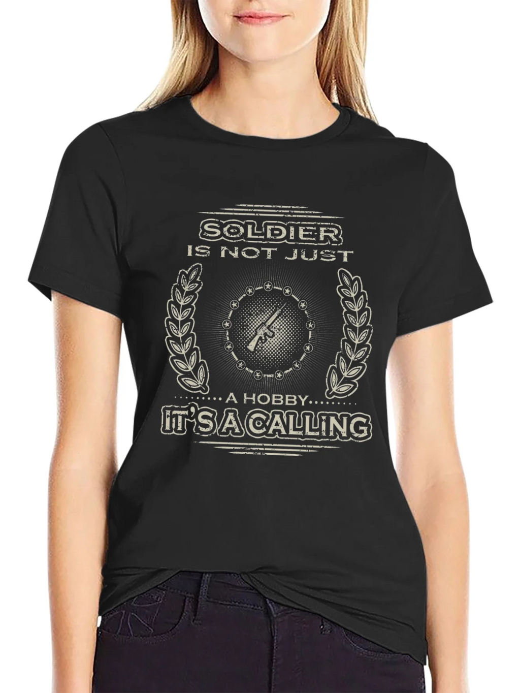 Soldier Calling Graphic Tee - Military Pride Shirt product image 2