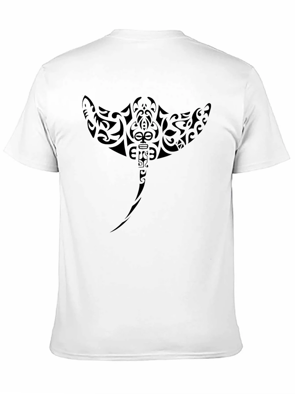 Tribal Stingray Graphic Tee - Black product image 10