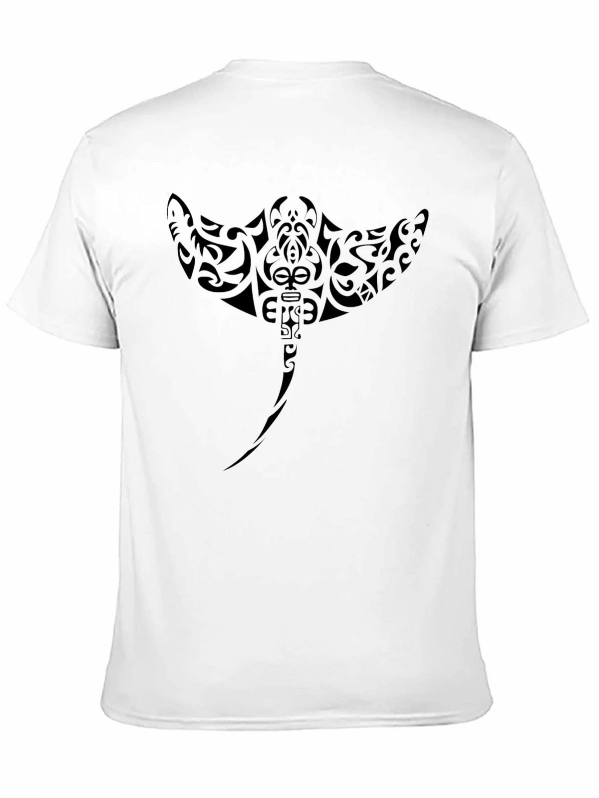 Tribal Stingray Graphic Tee - Black product image 10