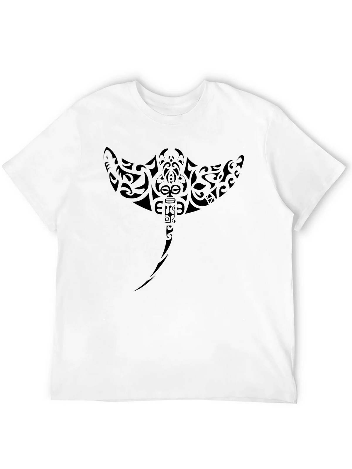 Tribal Stingray Graphic Tee - Black product image 11