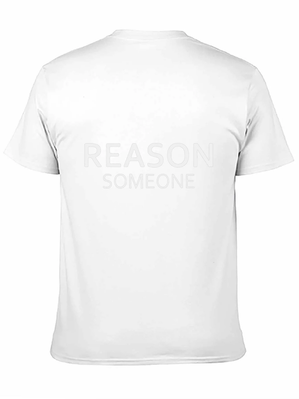 Reason Someone Black Graphic T-Shirt product image 7