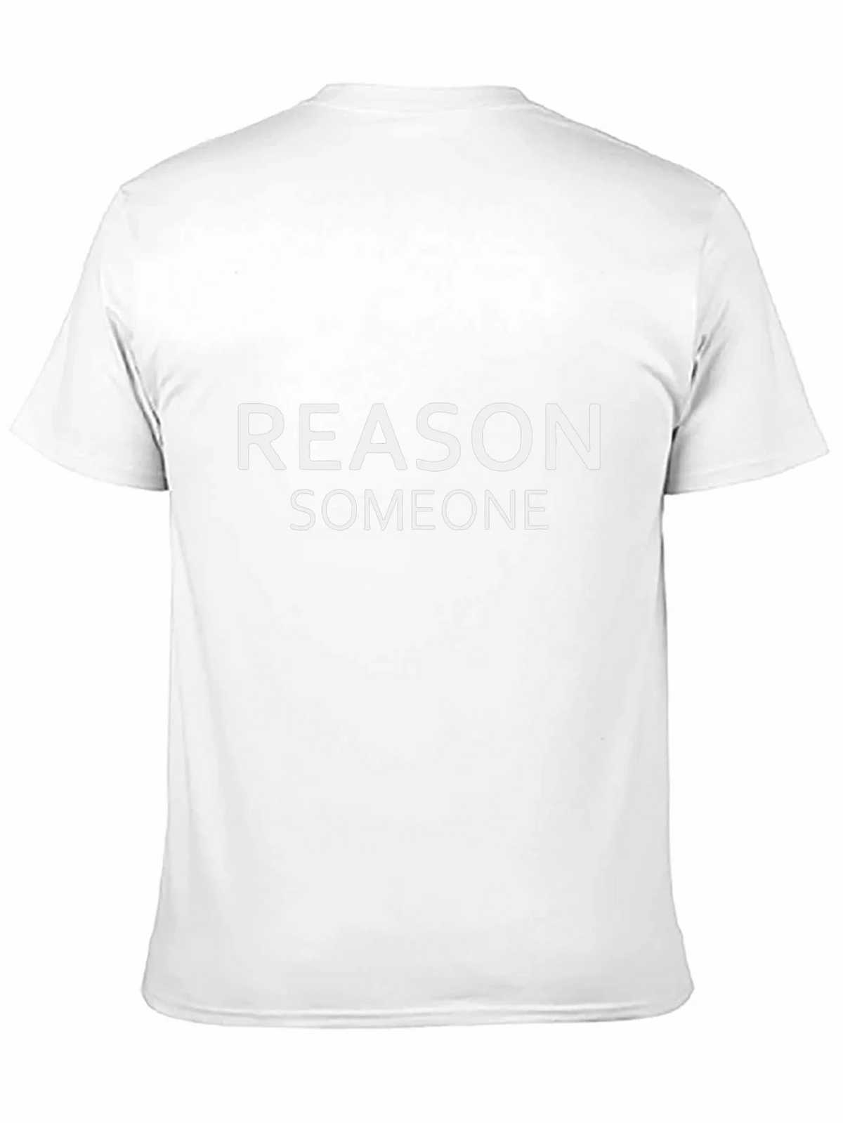 Reason Someone Black Graphic T-Shirt product image 7