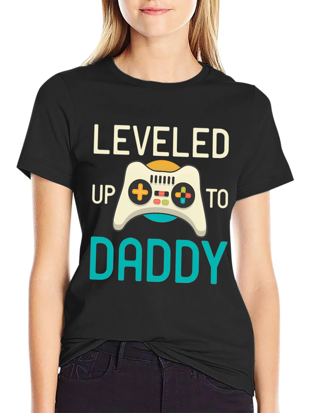 Leveled Up to Daddy T-Shirt product image 1