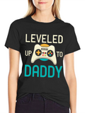 Leveled Up to Daddy T-Shirt product image 1