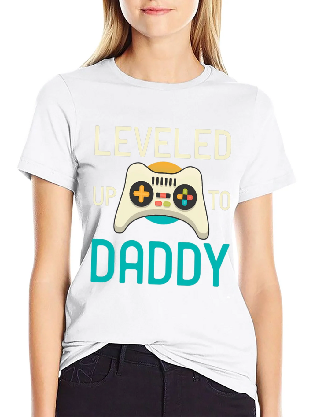 Leveled Up to Daddy T-Shirt product image 7