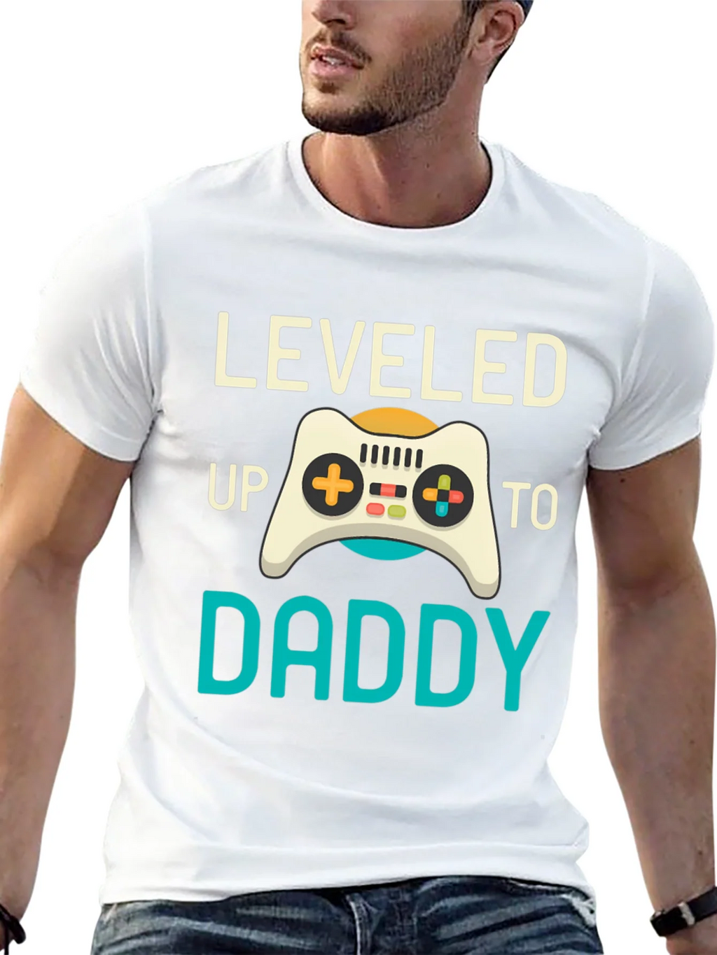 Leveled Up to Daddy T-Shirt product image 11