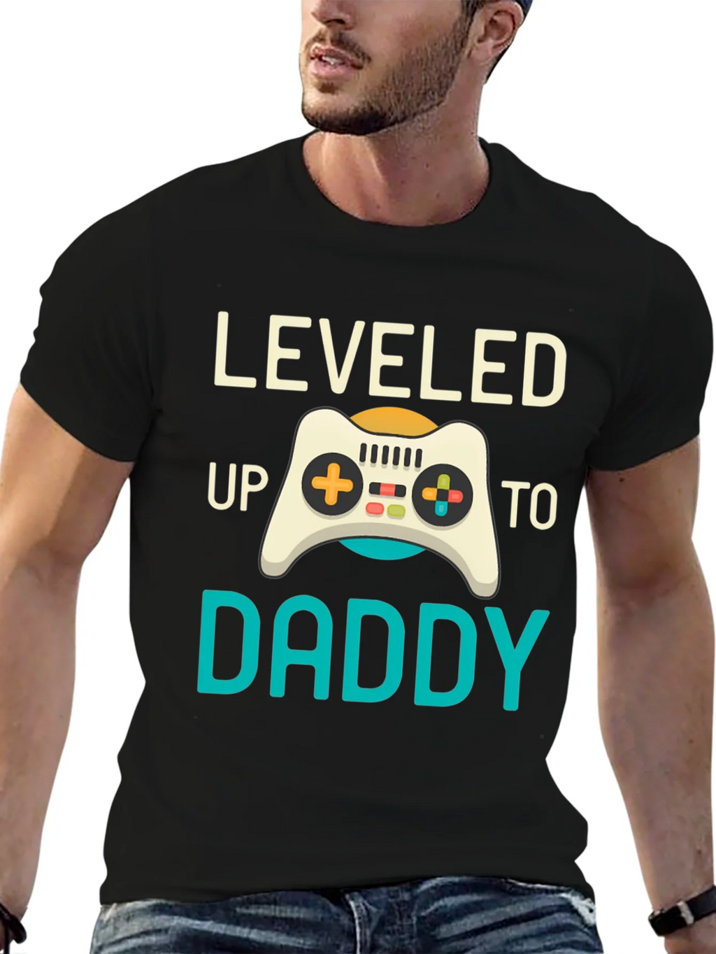 Leveled Up to Daddy T-Shirt product image 5