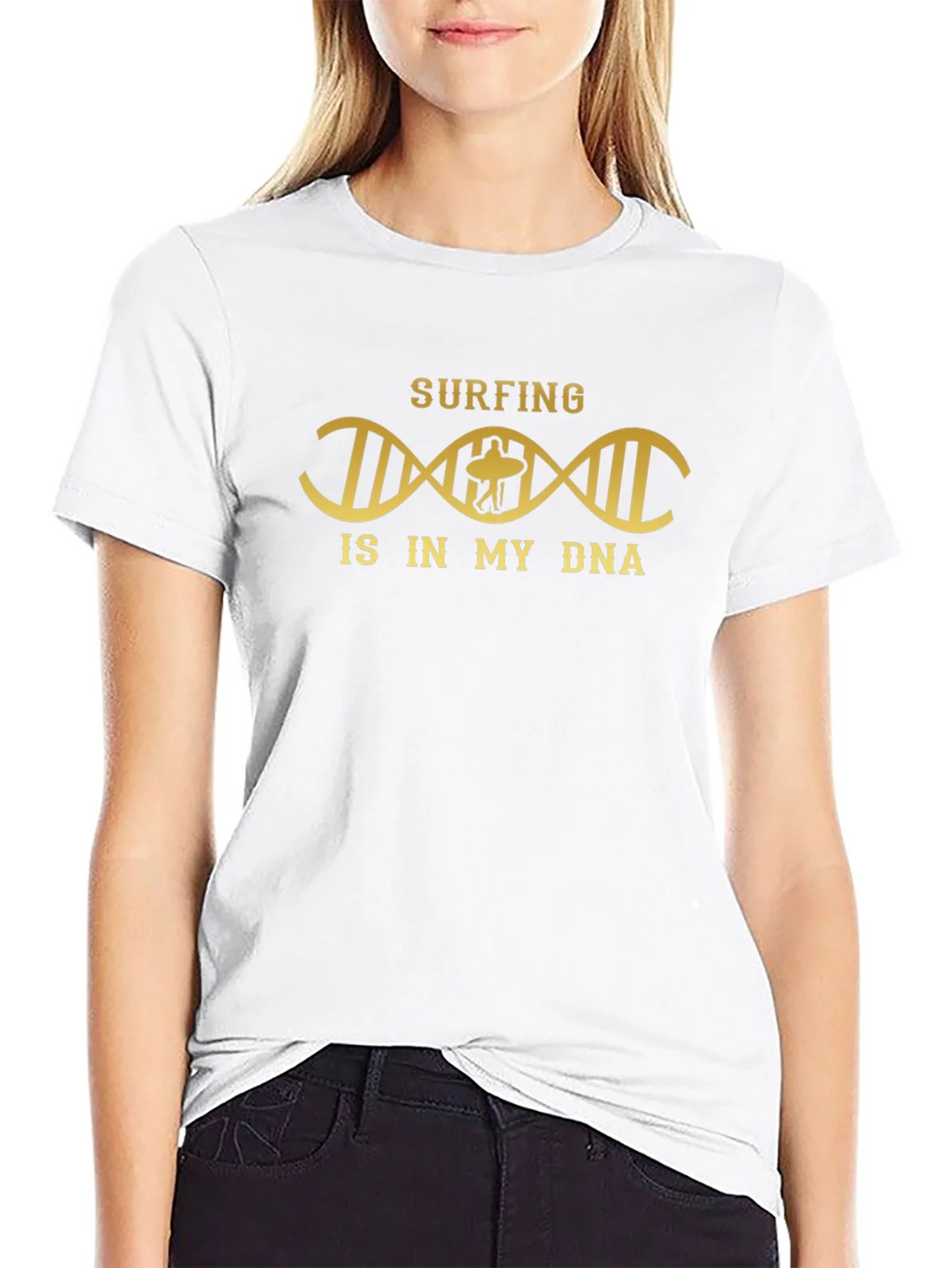 Surfing DNA Graphic Tee - Black T-Shirt product image 8