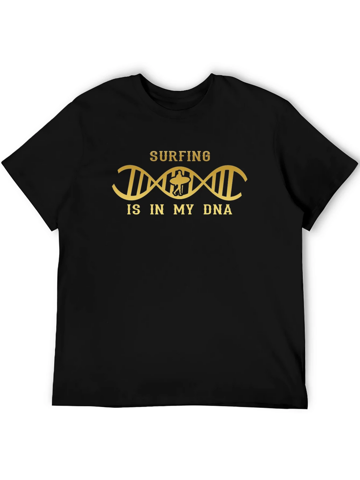 Surfing DNA Graphic Tee - Black T-Shirt product image 5