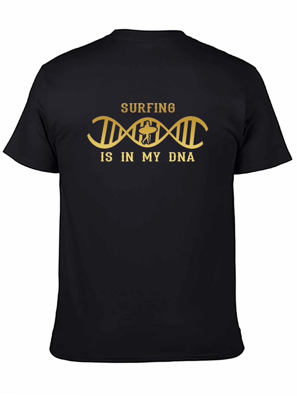 Surfing DNA Graphic Tee - Black T-Shirt product image 4