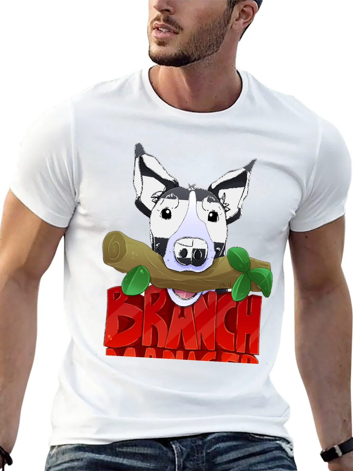 Branch Manager Dog T-Shirt product image 9