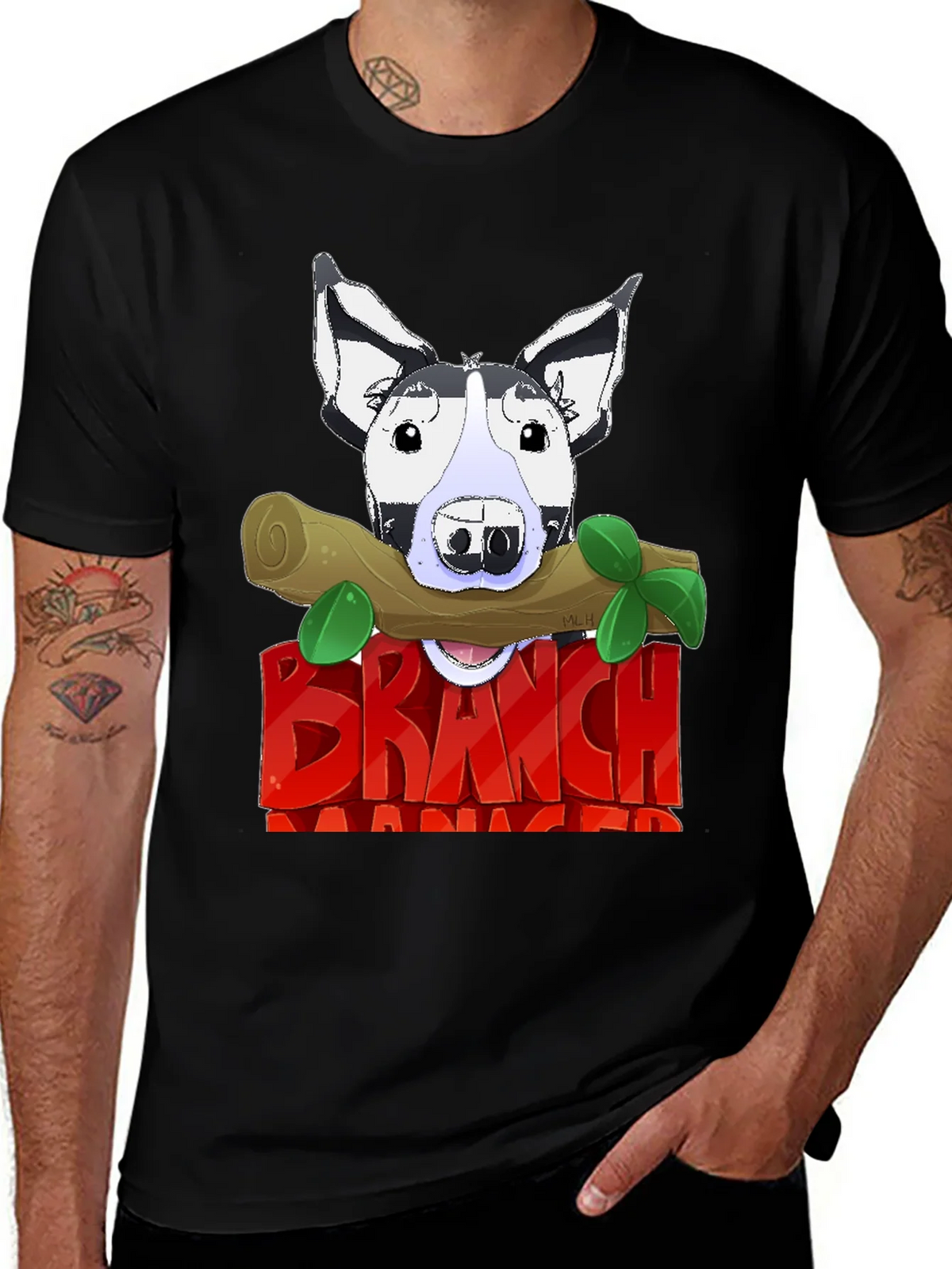 Branch Manager Dog T-Shirt product image 1