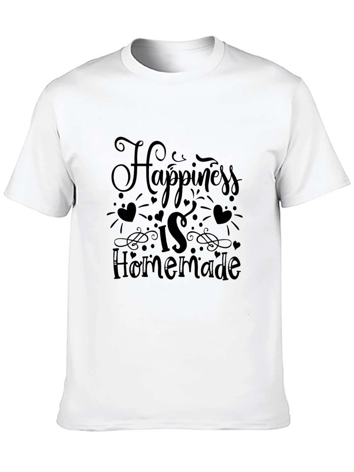 Happiness is Homemade Black Graphic Tee product image 8