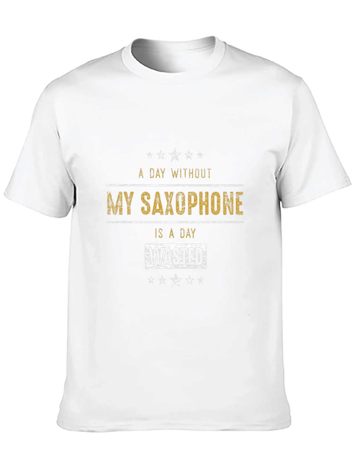 Saxophone Lover T-Shirt: A Day Without is Wasted! product image 9