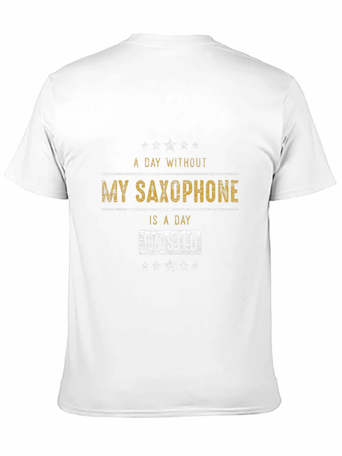 Saxophone Lover T-Shirt: A Day Without is Wasted! product image 10