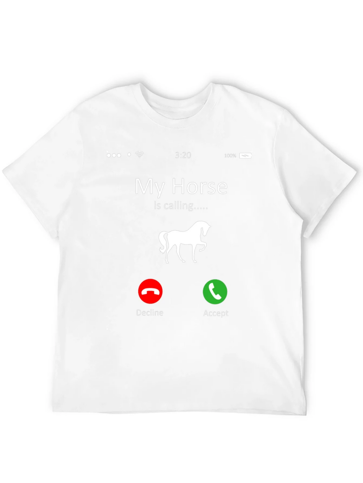 My Horse Is Calling Black Graphic Tee product image 11