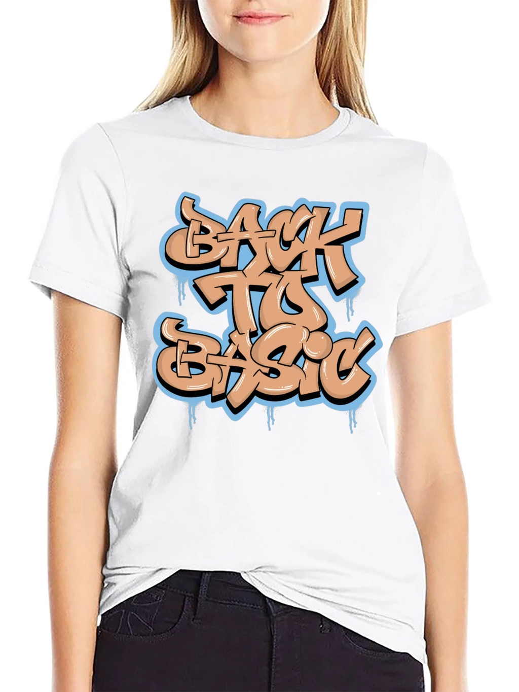 Back to Basic Graphic Tee - Cool Urban Design product image 7