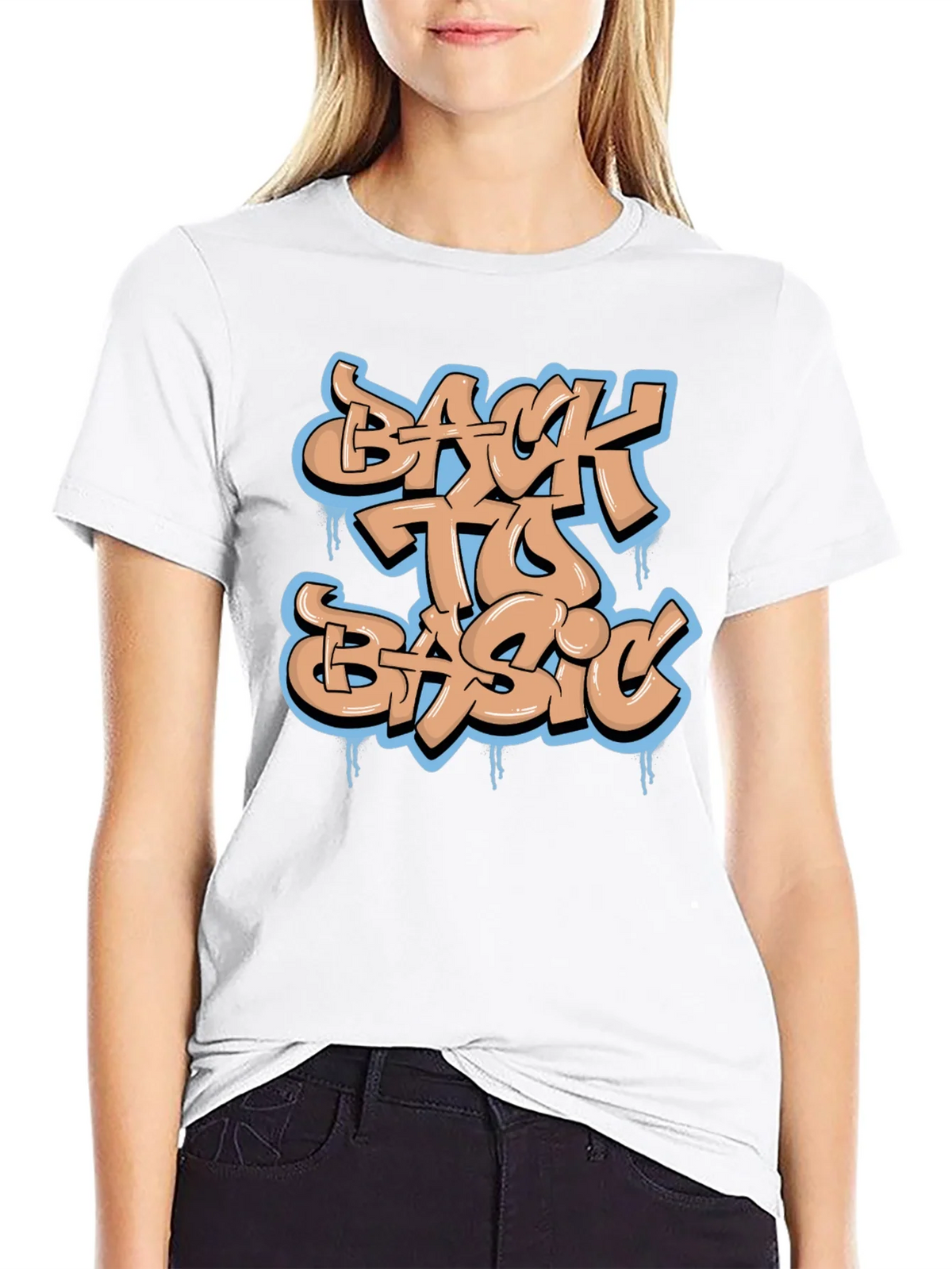 Back to Basic Graphic Tee - Cool Urban Design product image 7