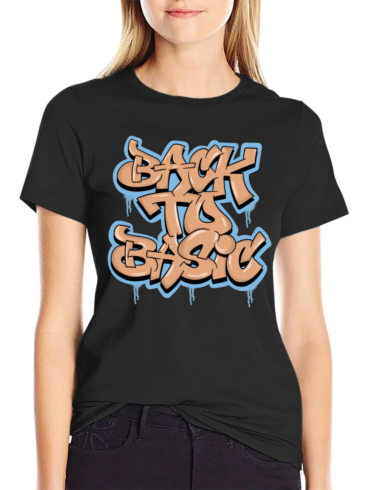 Back to Basic Graphic Tee - Cool Urban Design product image 2