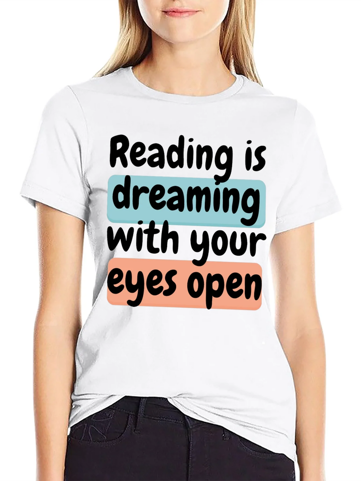 Reading is Dreaming T-Shirt | Book Lover Tee product image 8