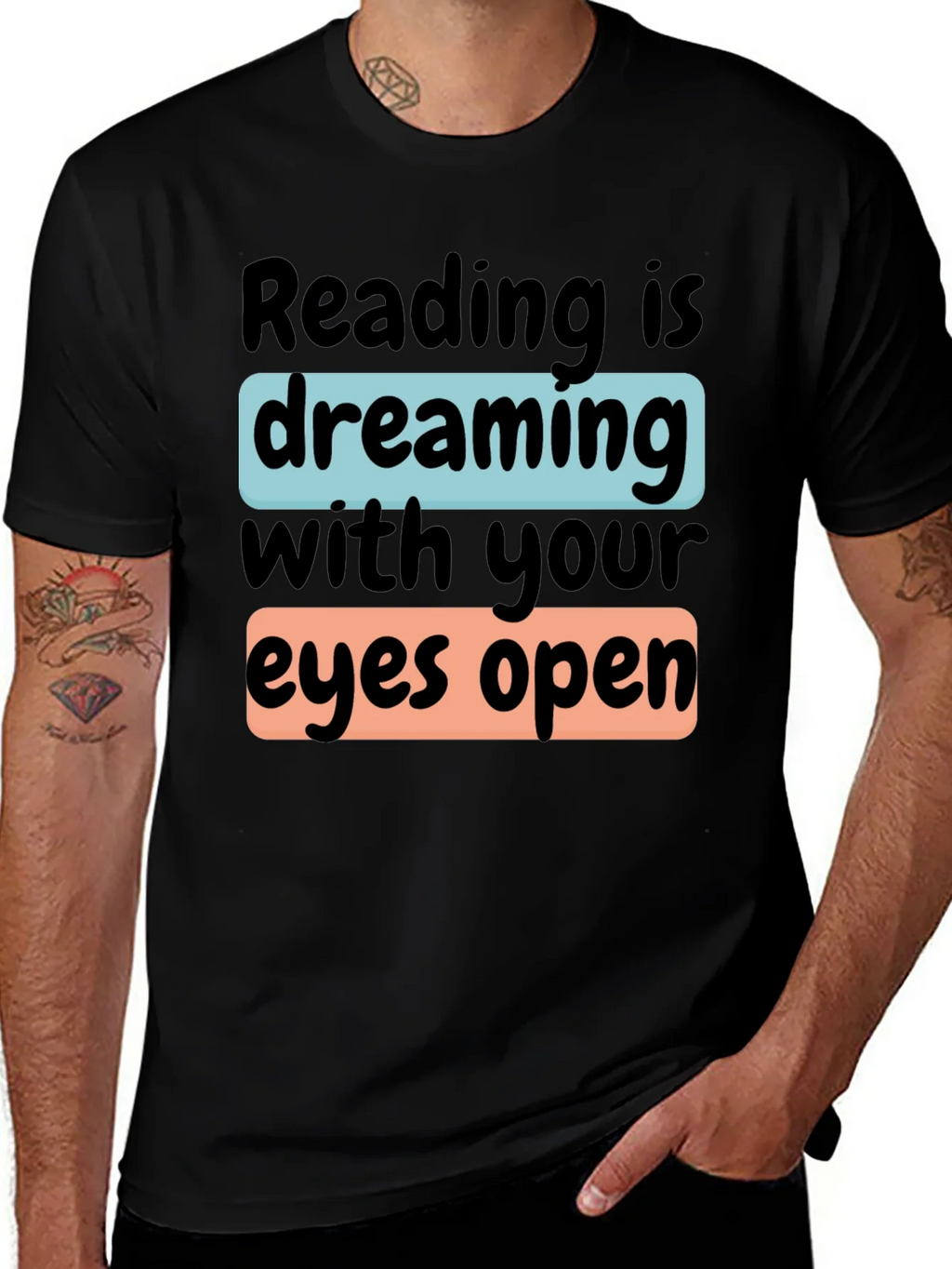 Reading is Dreaming T-Shirt | Book Lover Tee product image 1