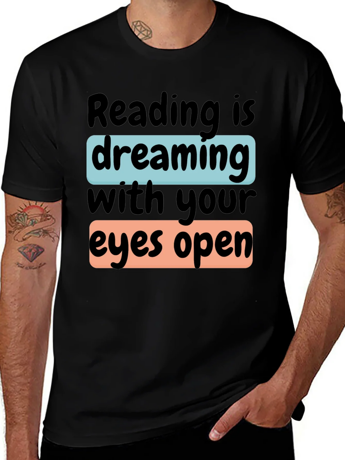 Reading is Dreaming T-Shirt | Book Lover Tee product image 1