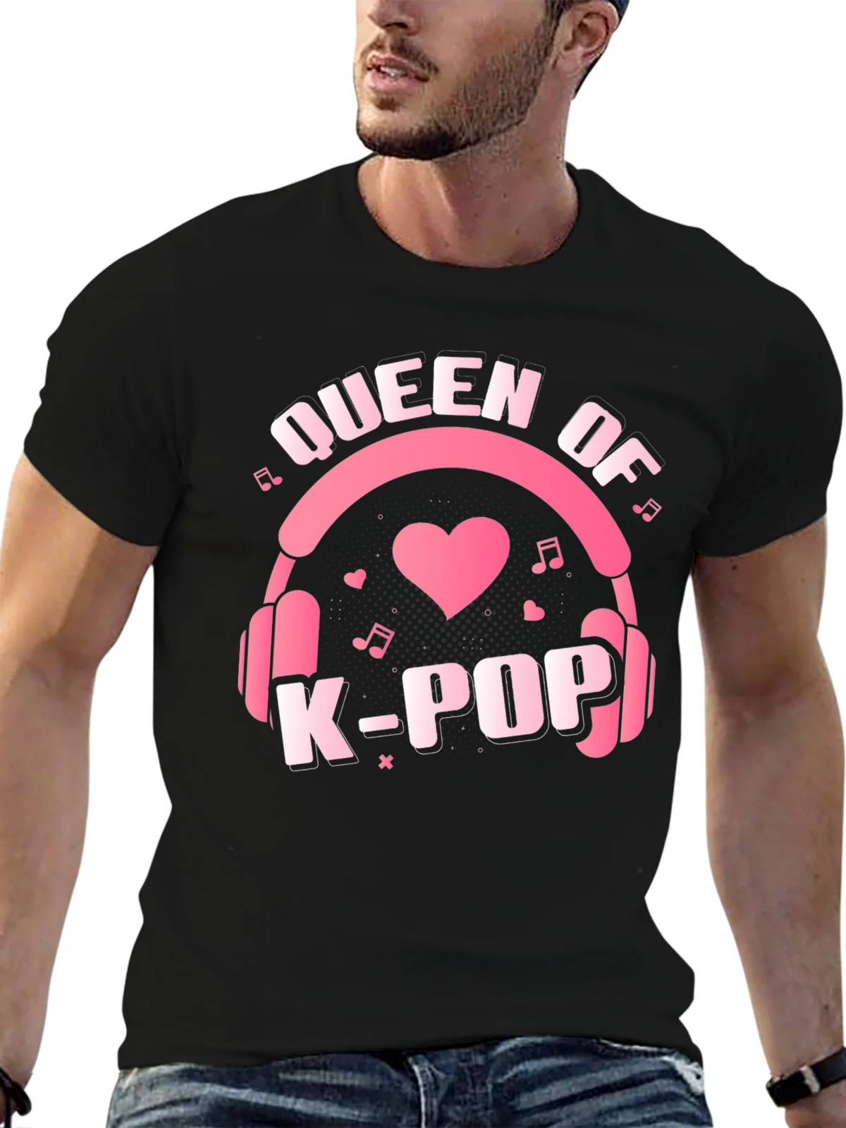 Queen of K-Pop Graphic Tee - Black product image 6