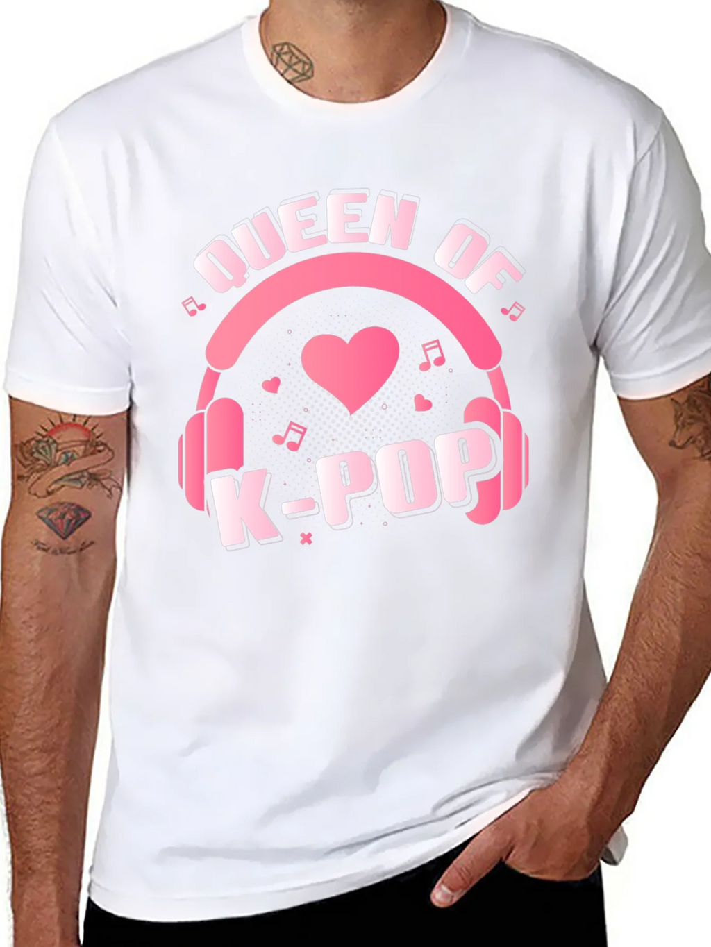 Queen of K-Pop Graphic Tee - Black product image 7