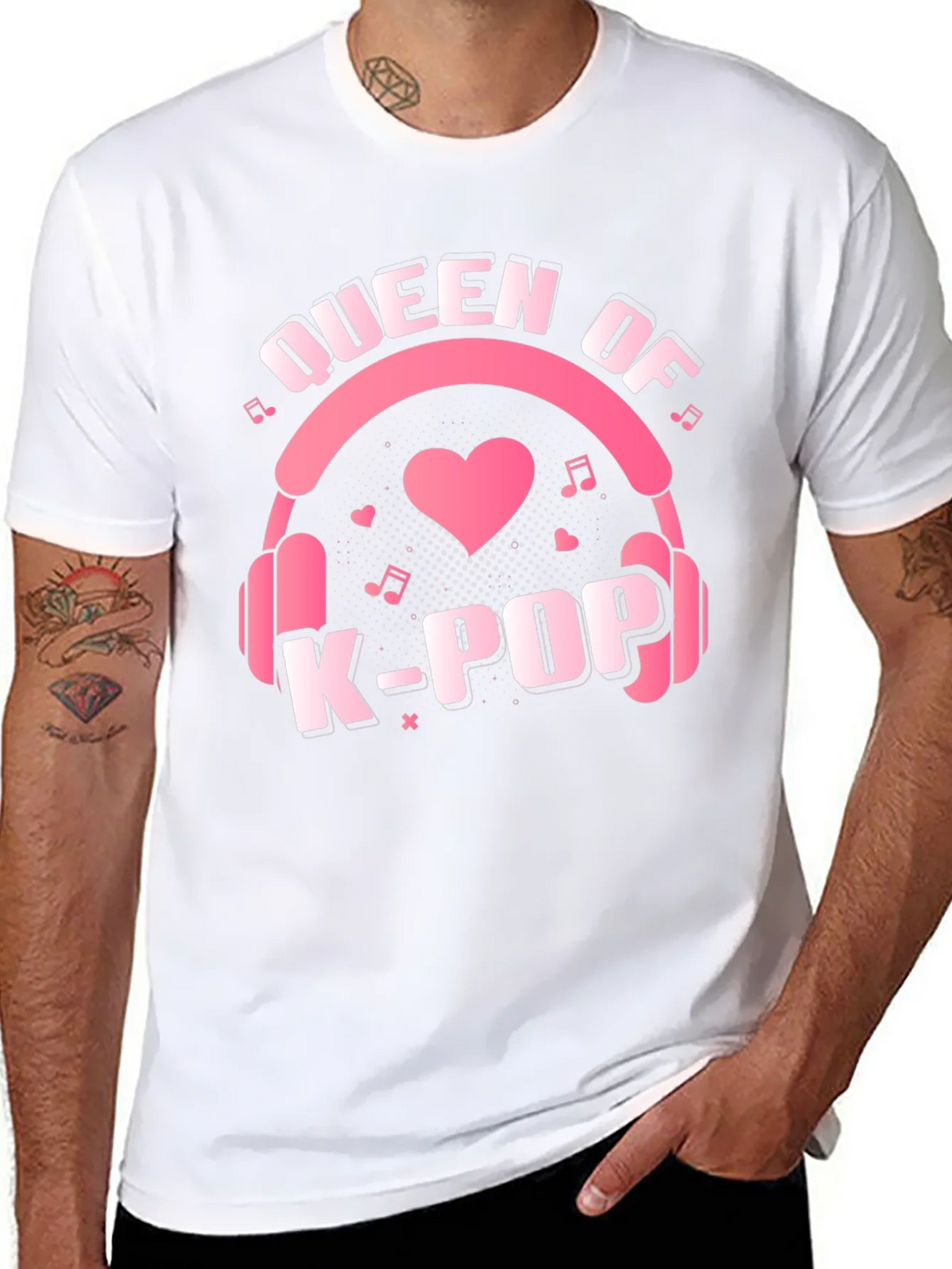 Queen of K-Pop Graphic Tee - Black product image 7