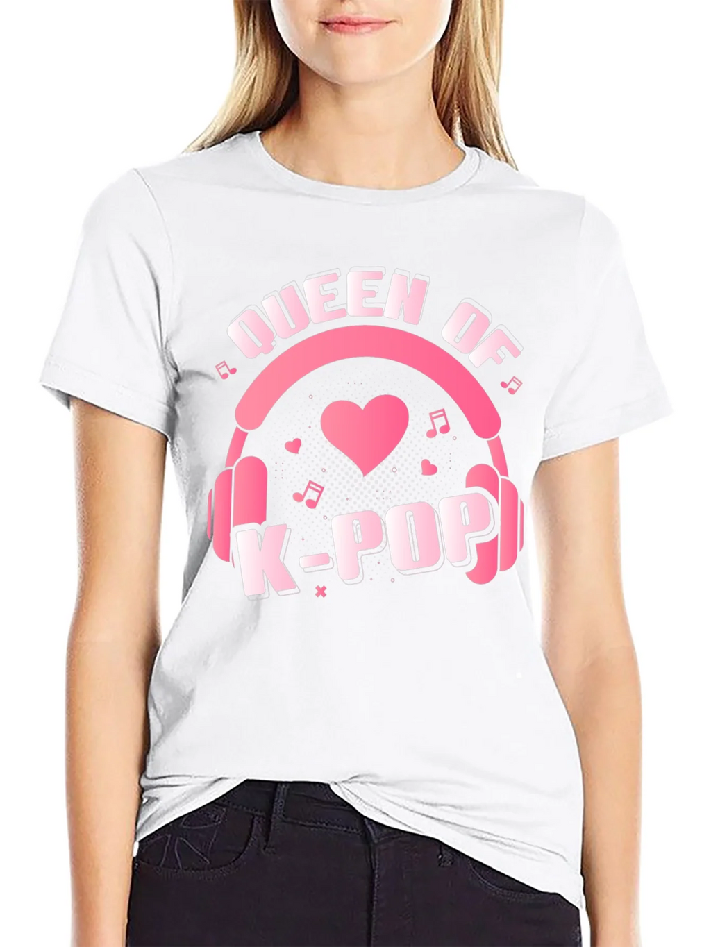 Queen of K-Pop Graphic Tee - Black product image 8