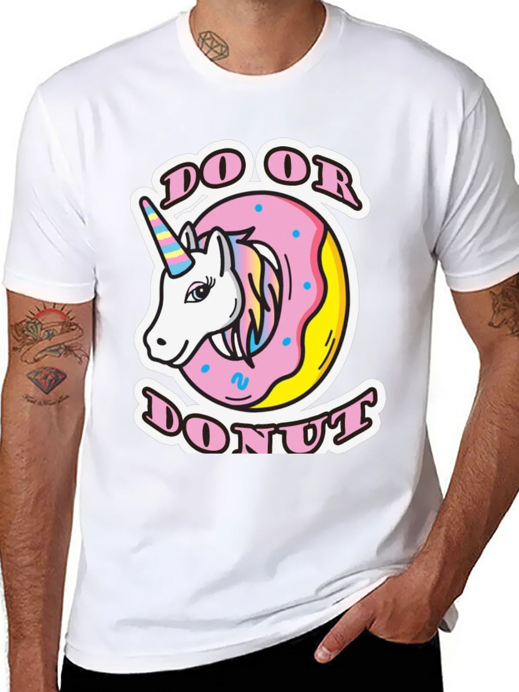 Do Or Donut Unicorn T-Shirt - Unisex product image 6