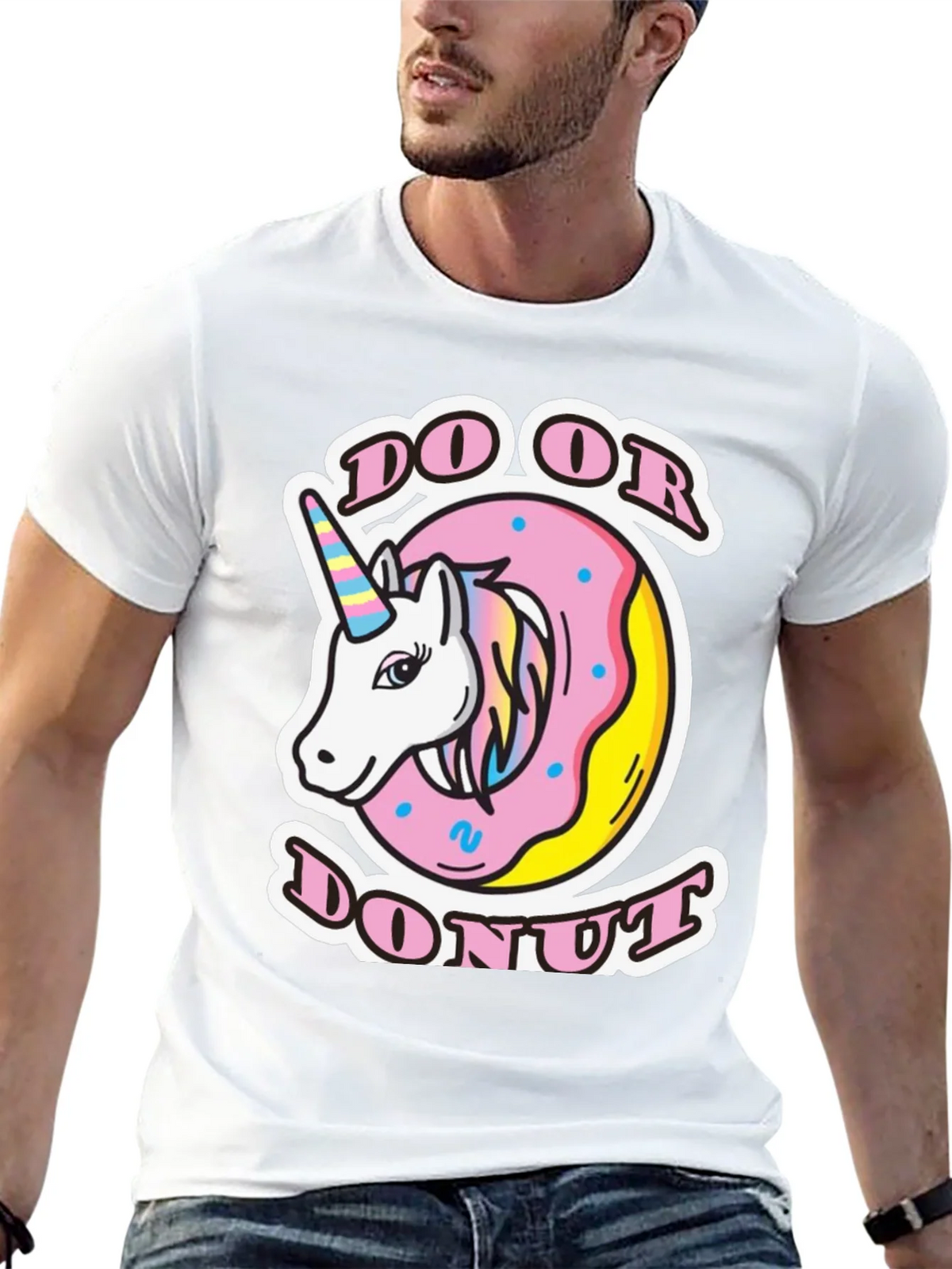 Do Or Donut Unicorn T-Shirt - Unisex product image 10
