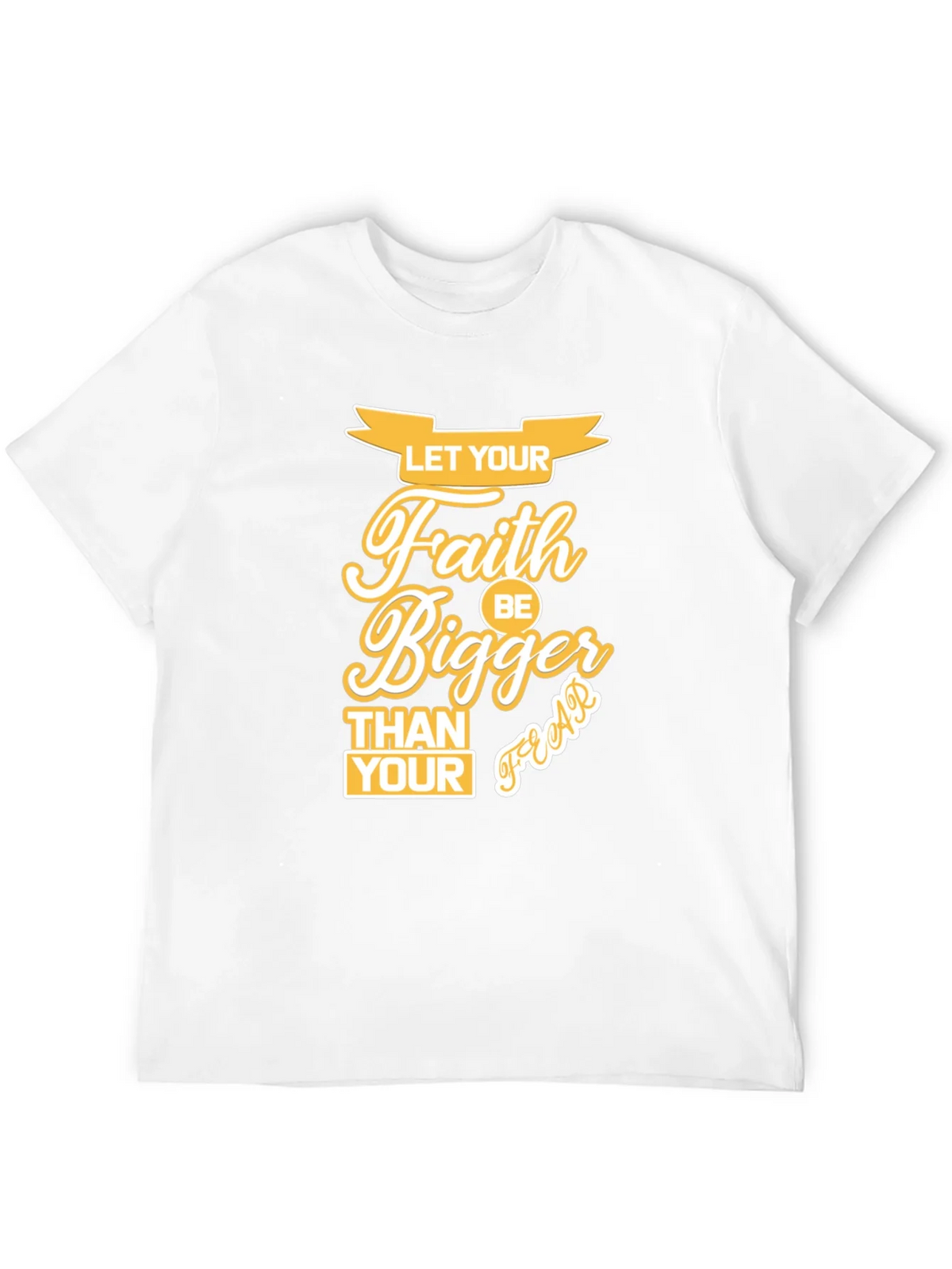 Faith Bigger Than Your Fears Graphic T-Shirt product image 7